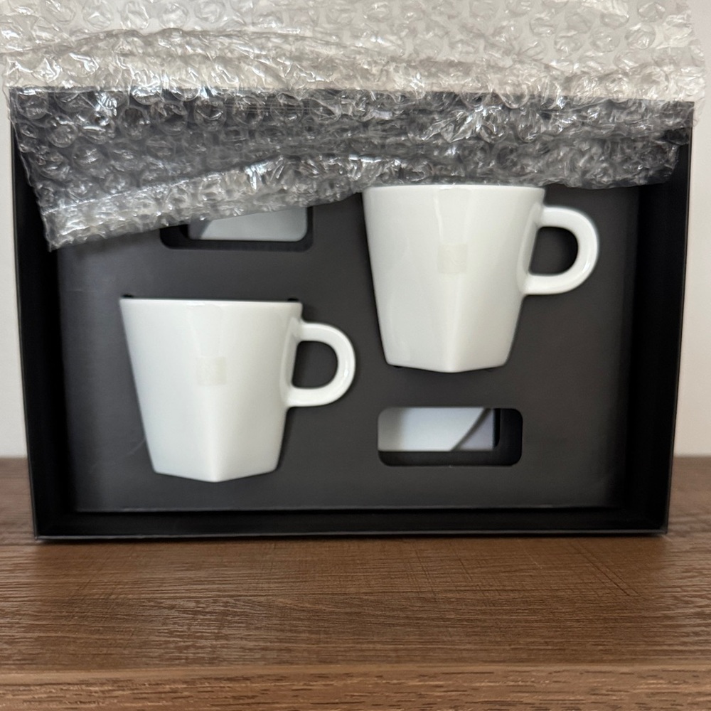 Nespresso White Espresso Cups Duo